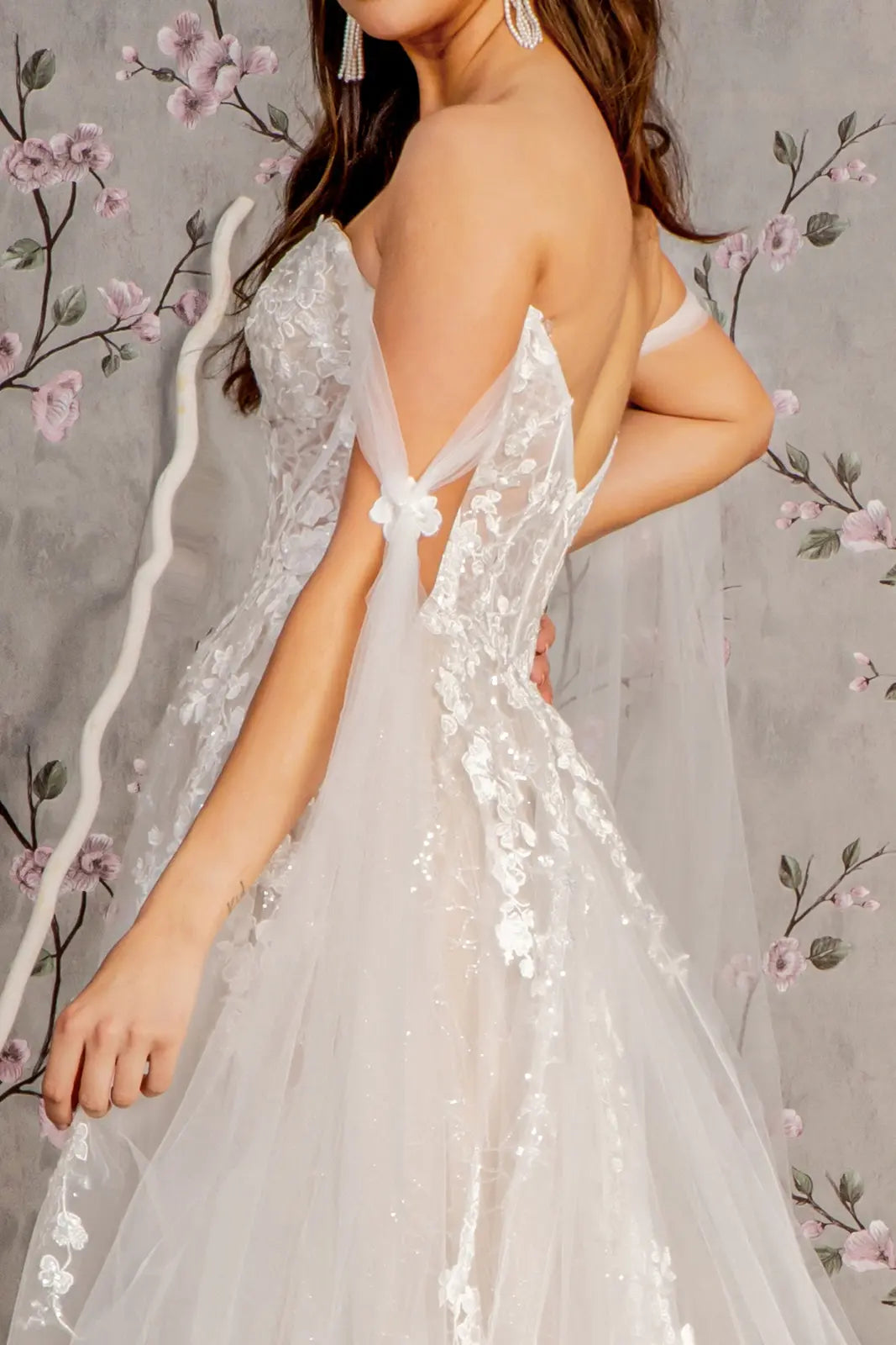 Vestido de Novia GLS by Gloria GL3428 - IVORY/CHAMPAGNE