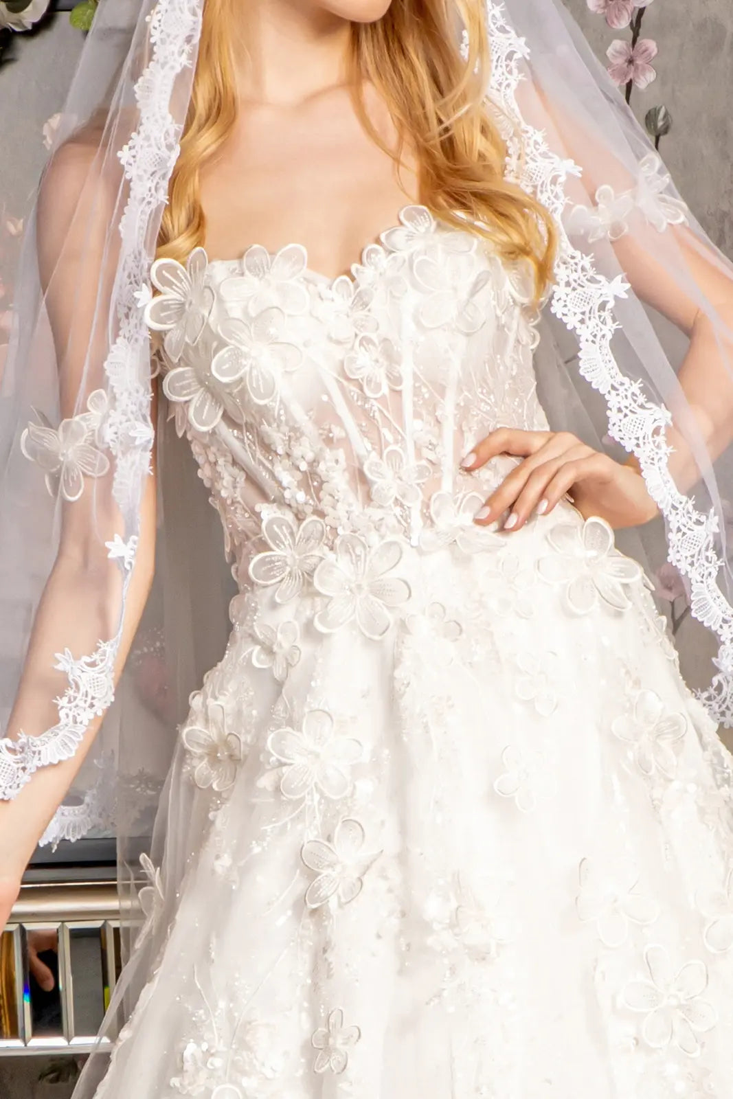 Vestido de Novia GLS by Gloria GL3448 - IVORY