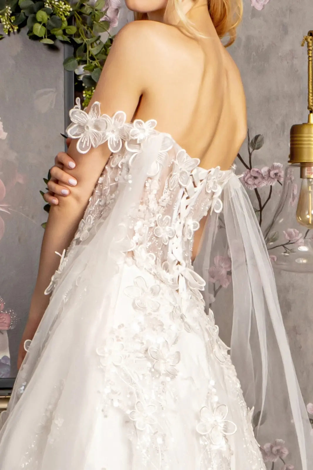Vestido de Novia GLS by Gloria GL3448 - IVORY