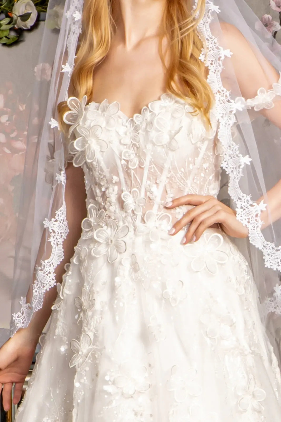 Vestido de Novia GLS by Gloria GL3448 - IVORY