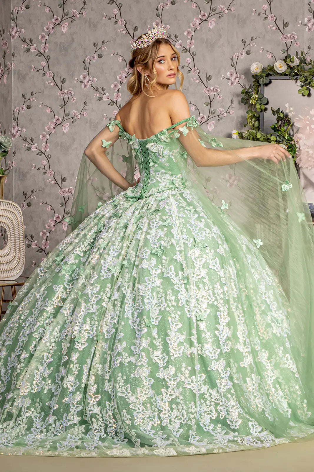 Vestido de XV Años GLS by Gloria GL3451 - SAGE