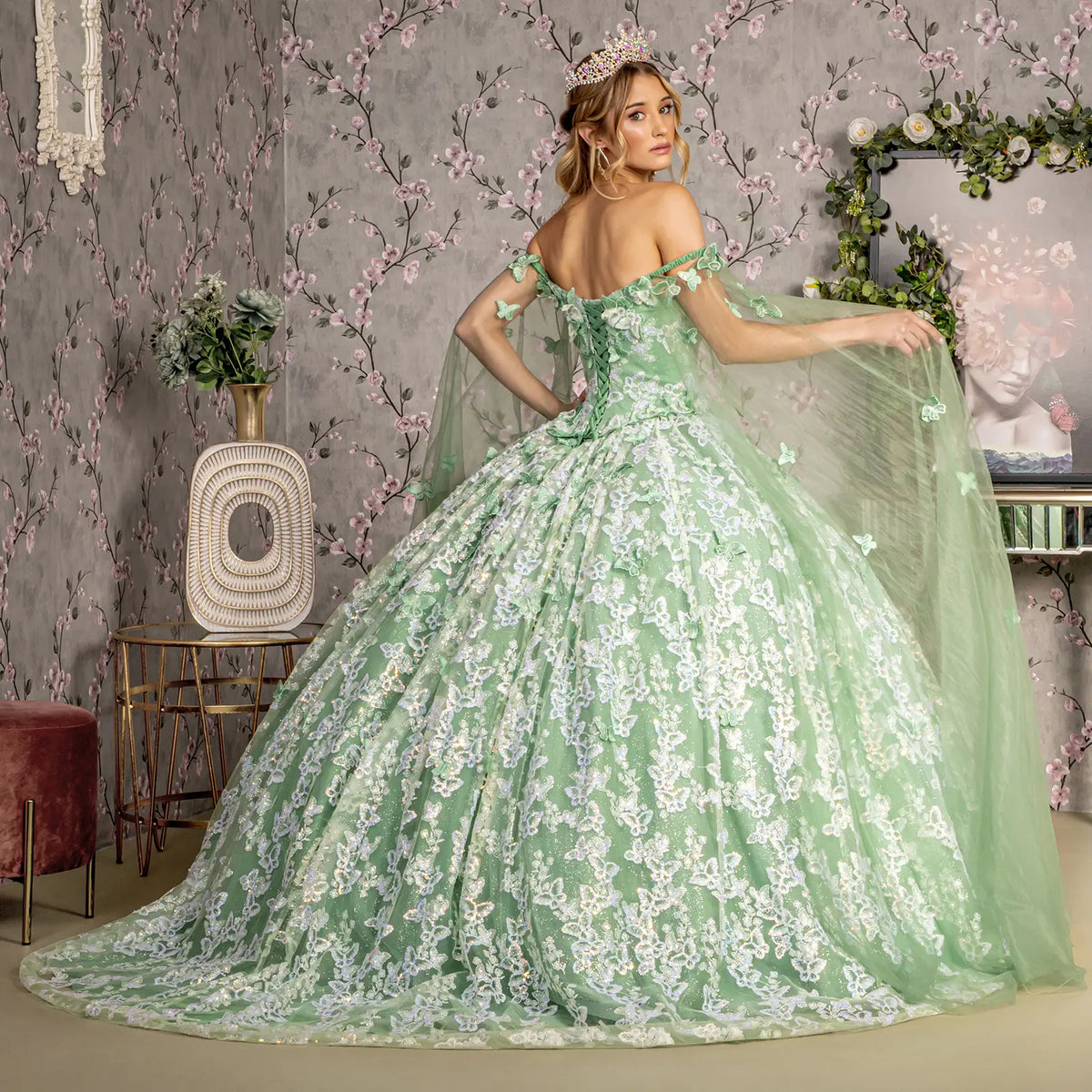 Vestido de XV Años GLS by Gloria GL3451 - SAGE