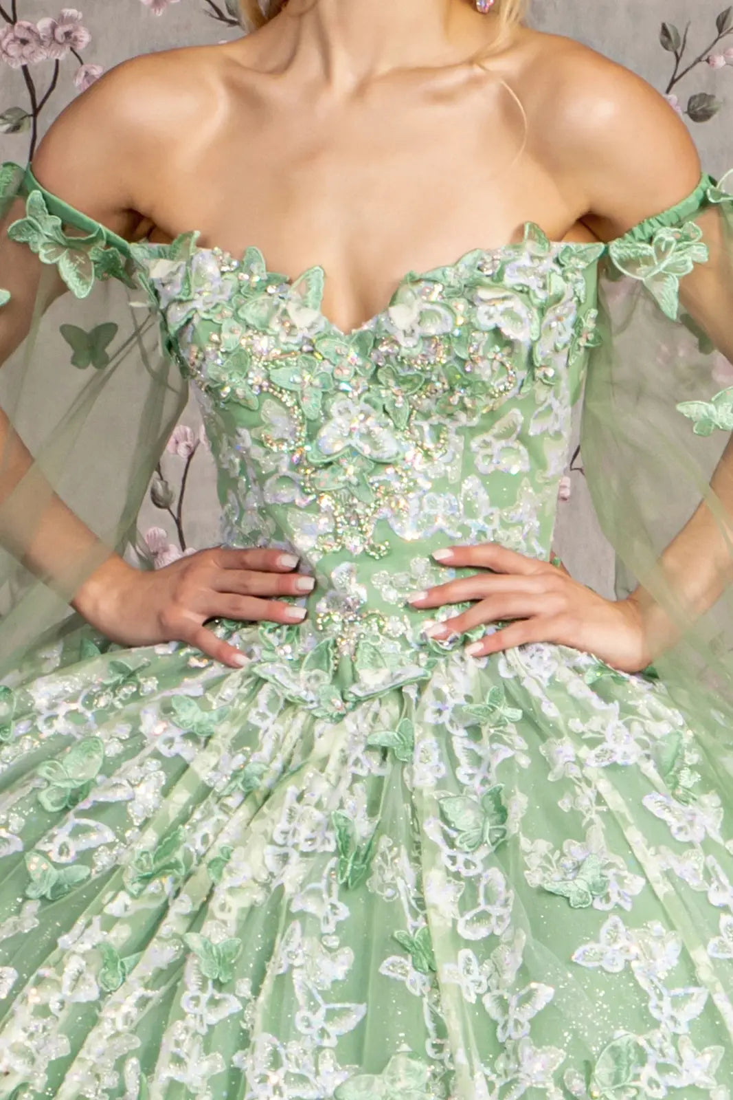 Vestido de XV Años GLS by Gloria GL3451 - SAGE