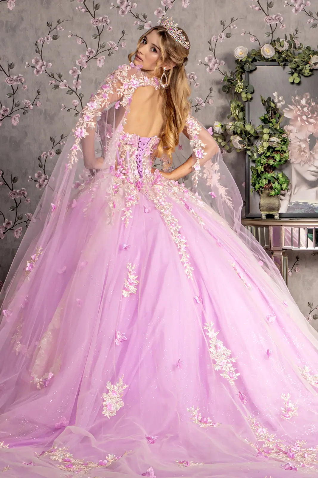 Vestido de XV Años GLS by Gloria GL3467 - LILAC
