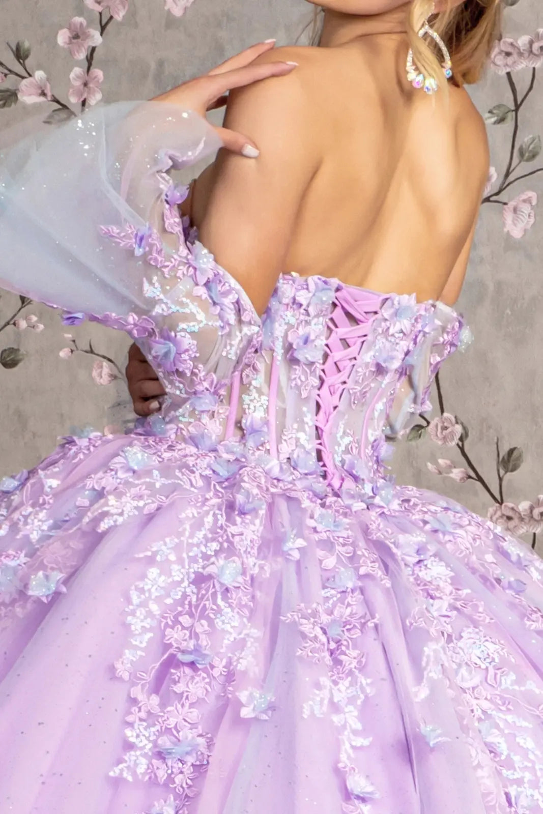 Vestido de XV Años GLS by Gloria GL3470 - LILAC