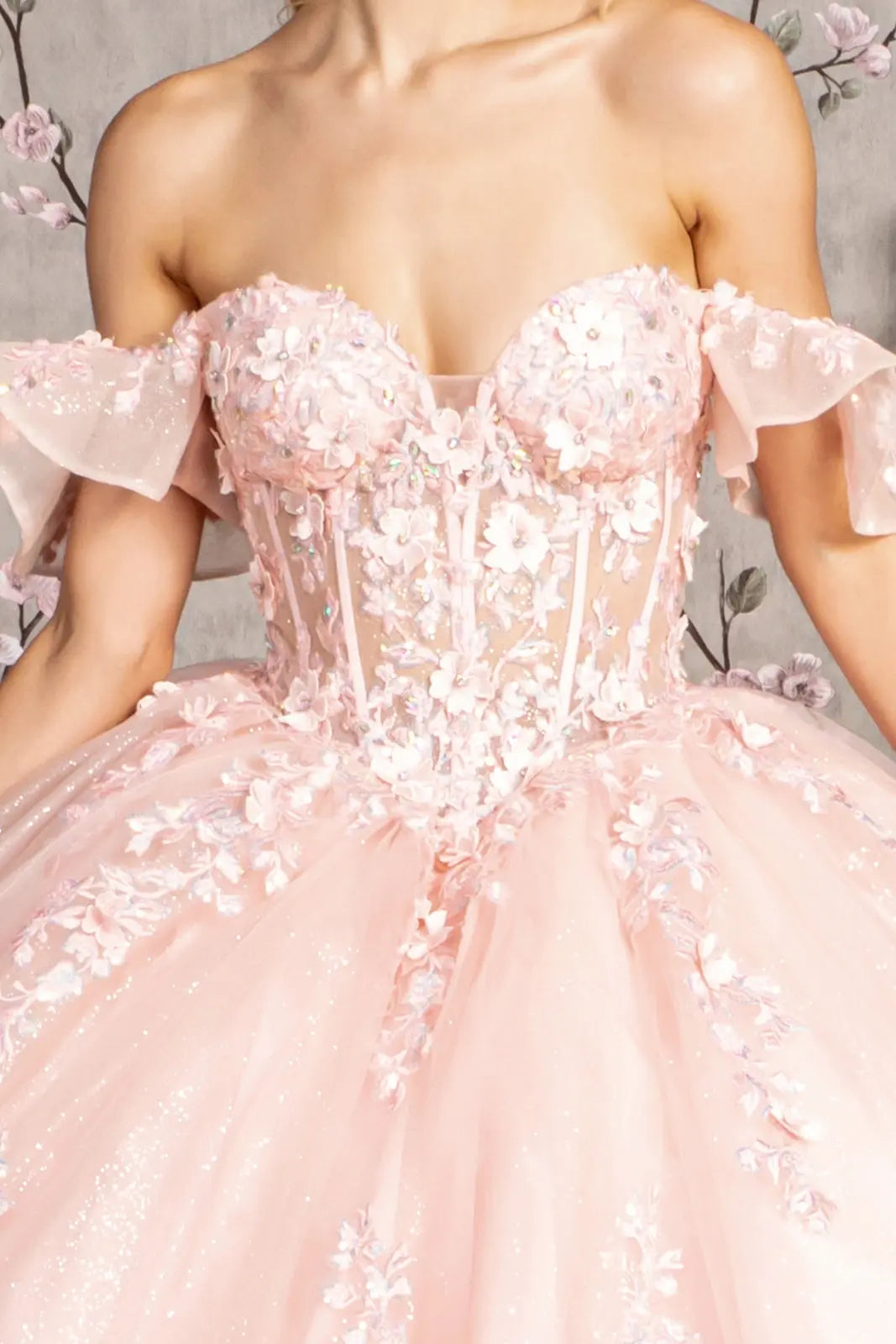 Vestido de XV Años GLS by Gloria GL3475 - BLUSH