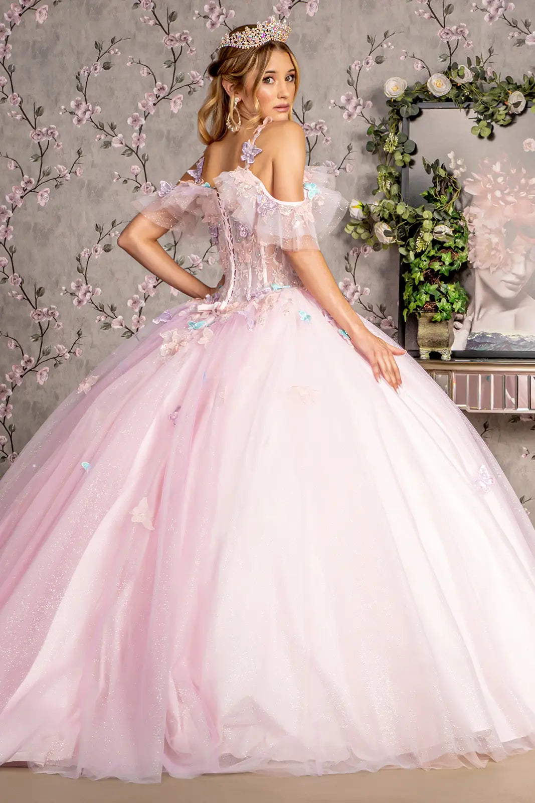 Vestido de XV Años GLS by Gloria GL3483 - PINK