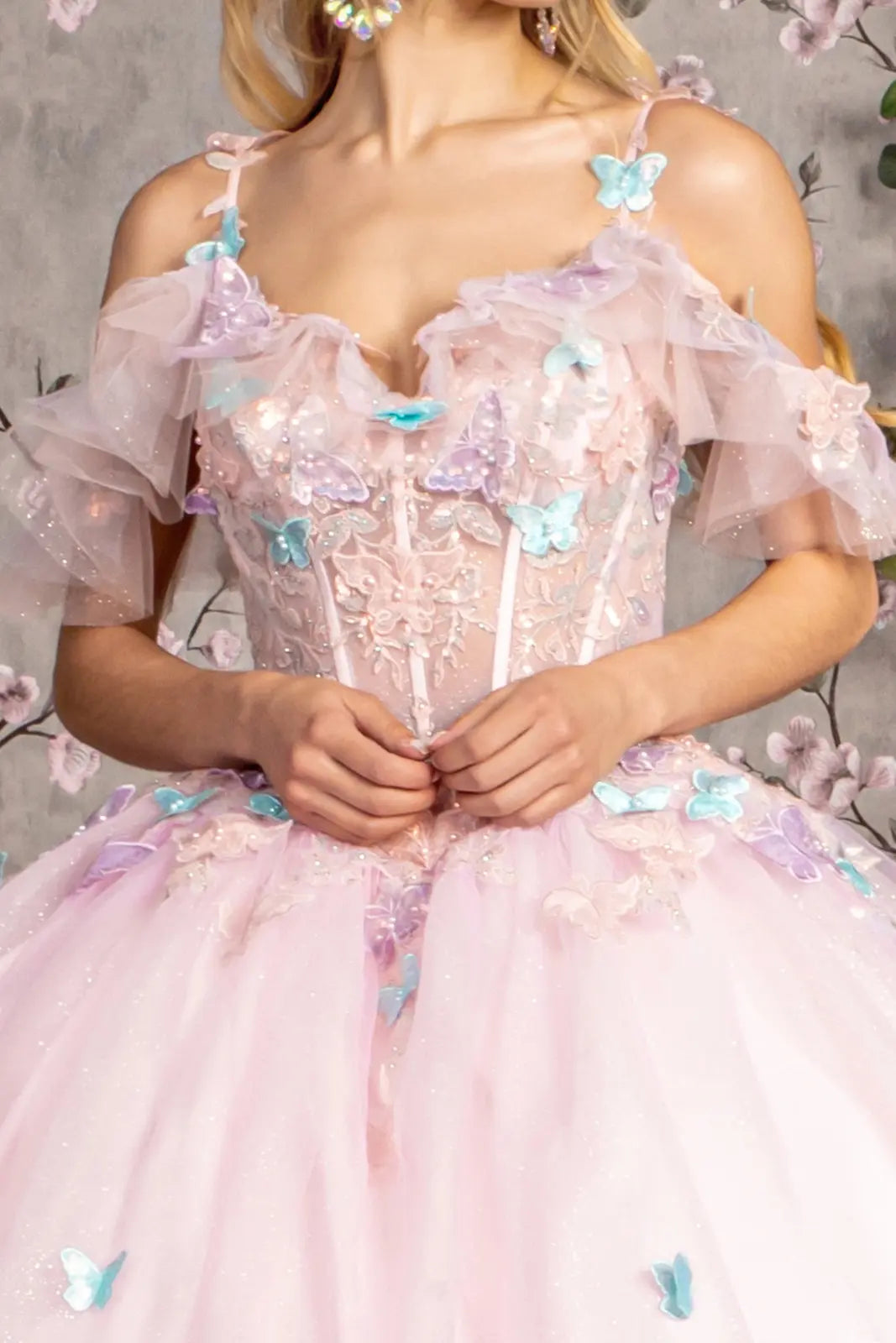 Vestido de XV Años GLS by Gloria GL3483 - PINK