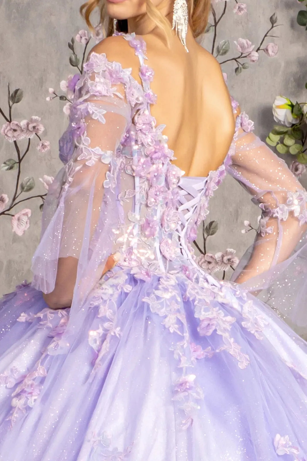 Vestido de XV Años GLS by Gloria GL3484 - LILAC