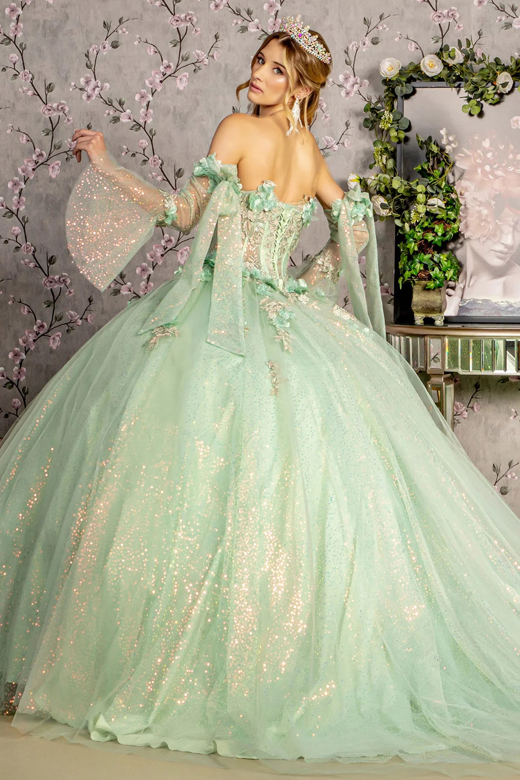 Vestido de XV Años GLS by Gloria GL3486 - SAGE