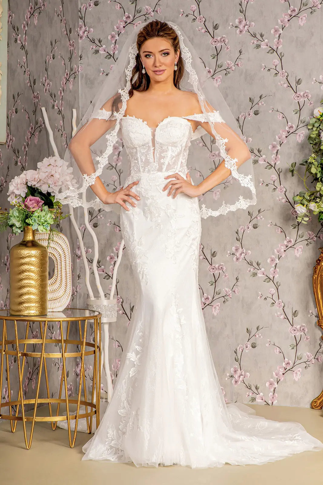 Vestido de Novia GLS by Gloria GL3488 - WHITE