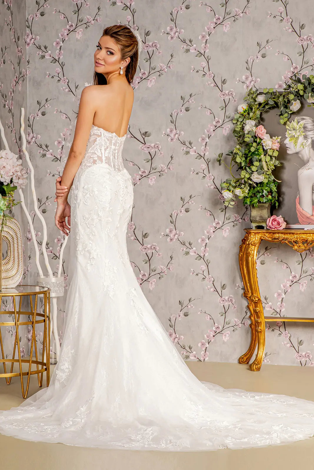 Vestido de Novia GLS by Gloria GL3488 - WHITE