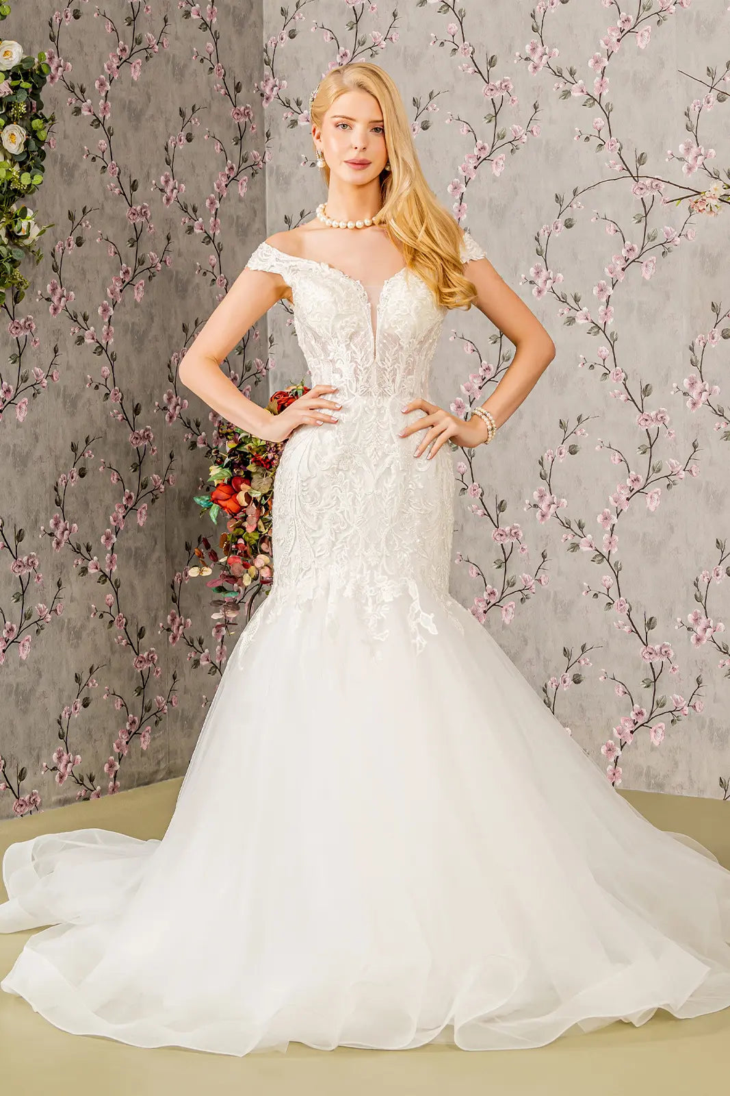 Vestido de Novia GLS by Gloria GL3490 - IVORY