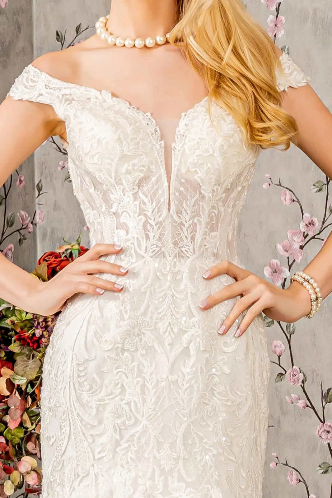 Vestido de Novia GLS by Gloria GL3490 - IVORY
