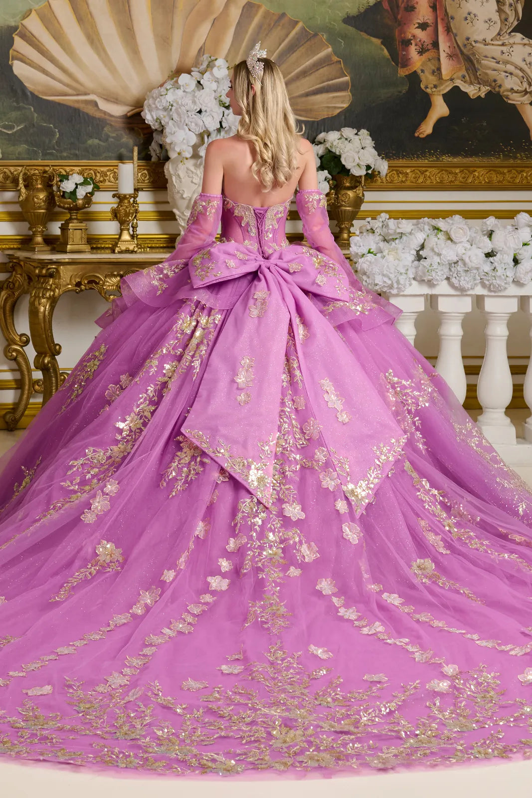 Vestido de XV Años Elizabeth K GL3647 - PURPLE