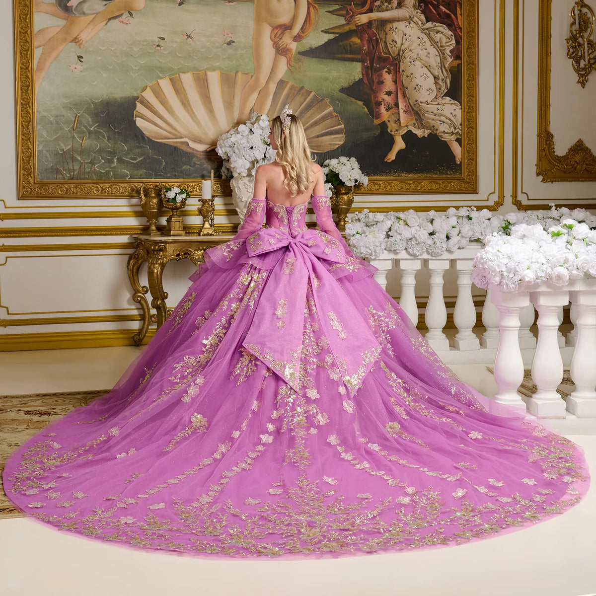 Vestido de XV Años Elizabeth K GL3647 - PURPLE
