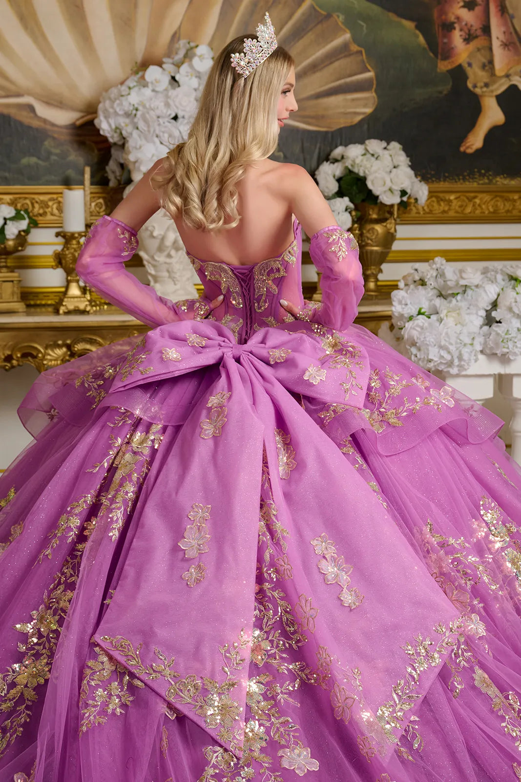 Vestido de XV Años Elizabeth K GL3647 - PURPLE