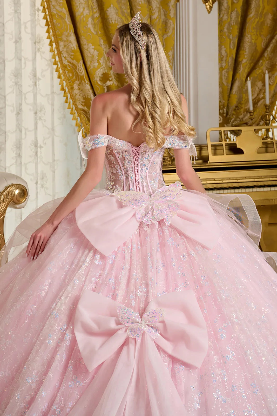 Vestido de XV Años Elizabeth K GL3651 - BABY PINK