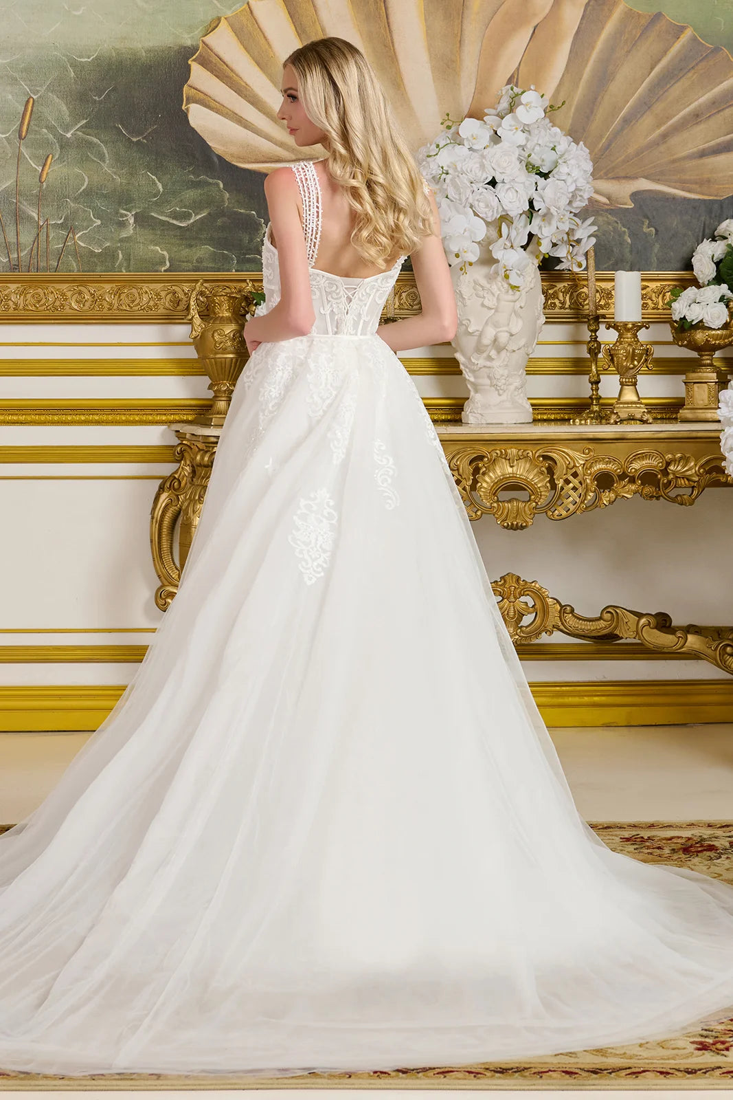 Vestido de Novia GLS by Gloria GL3654 - OFF WHITE