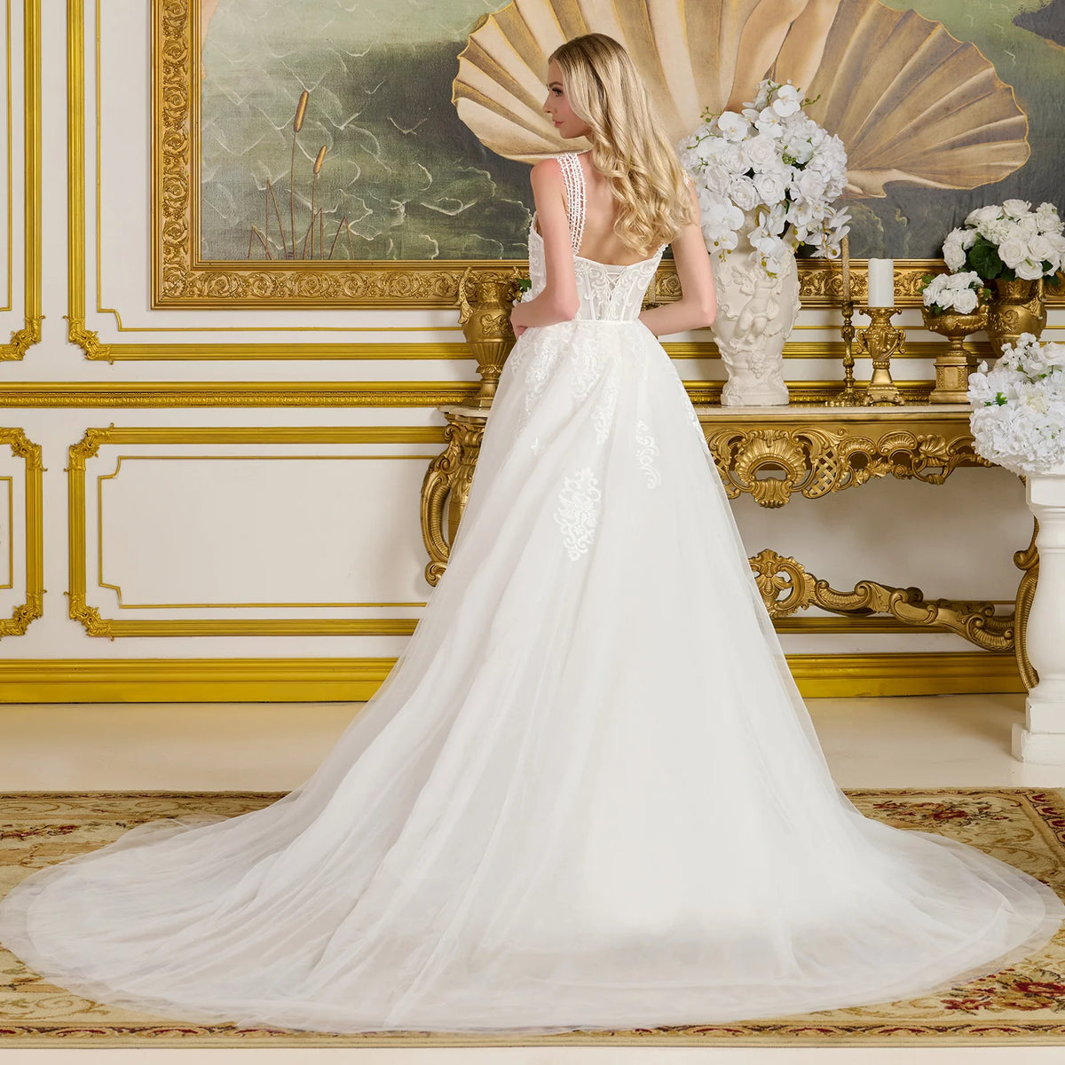 Vestido de Novia GLS by Gloria GL3654 - OFF WHITE
