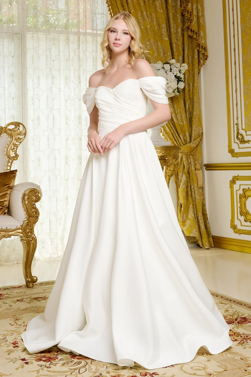 Vestido de Novia GLS by Gloria GL3655 - OFF WHITE