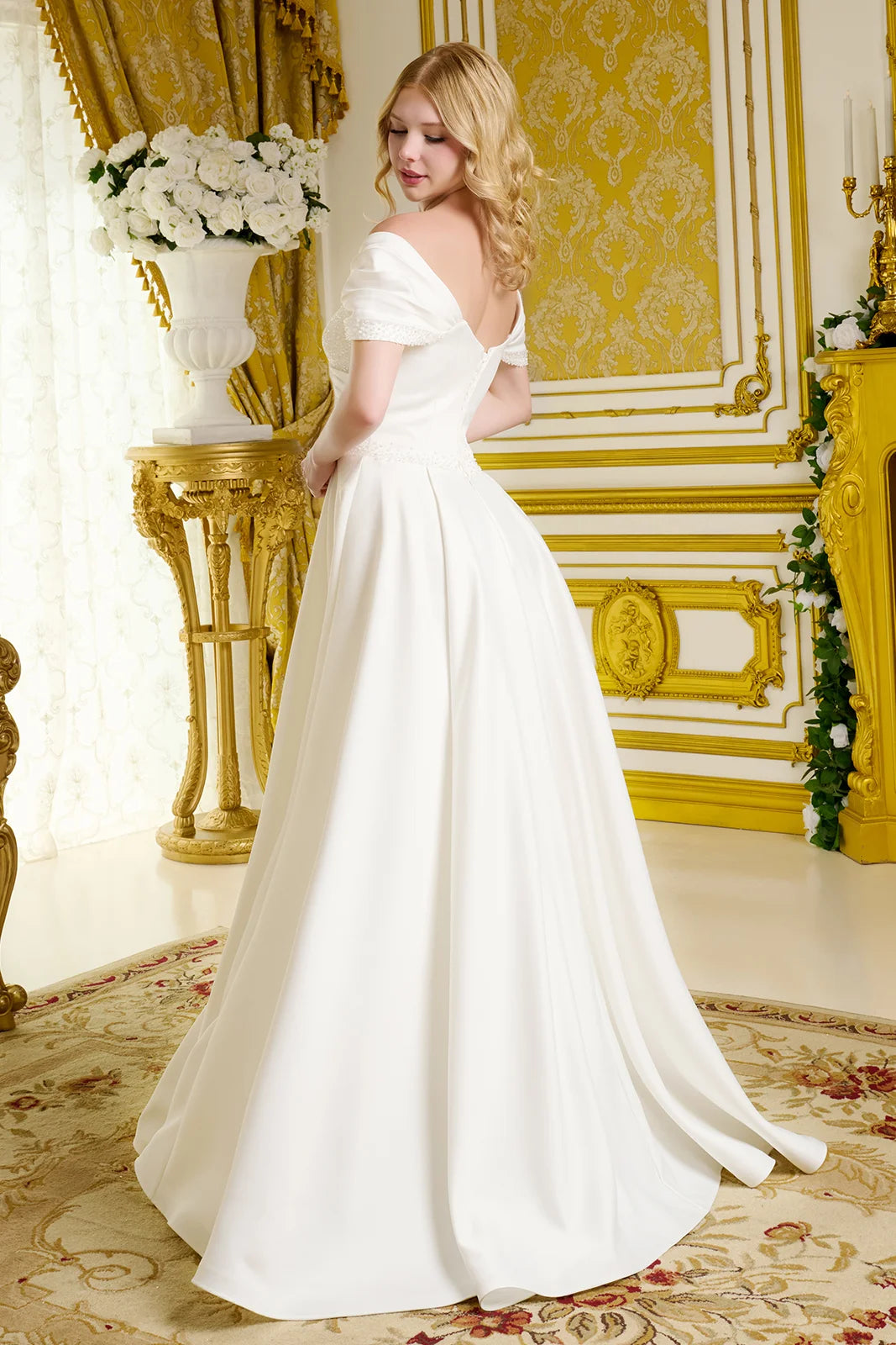Vestido de Novia GLS by Gloria GL3655 - OFF WHITE