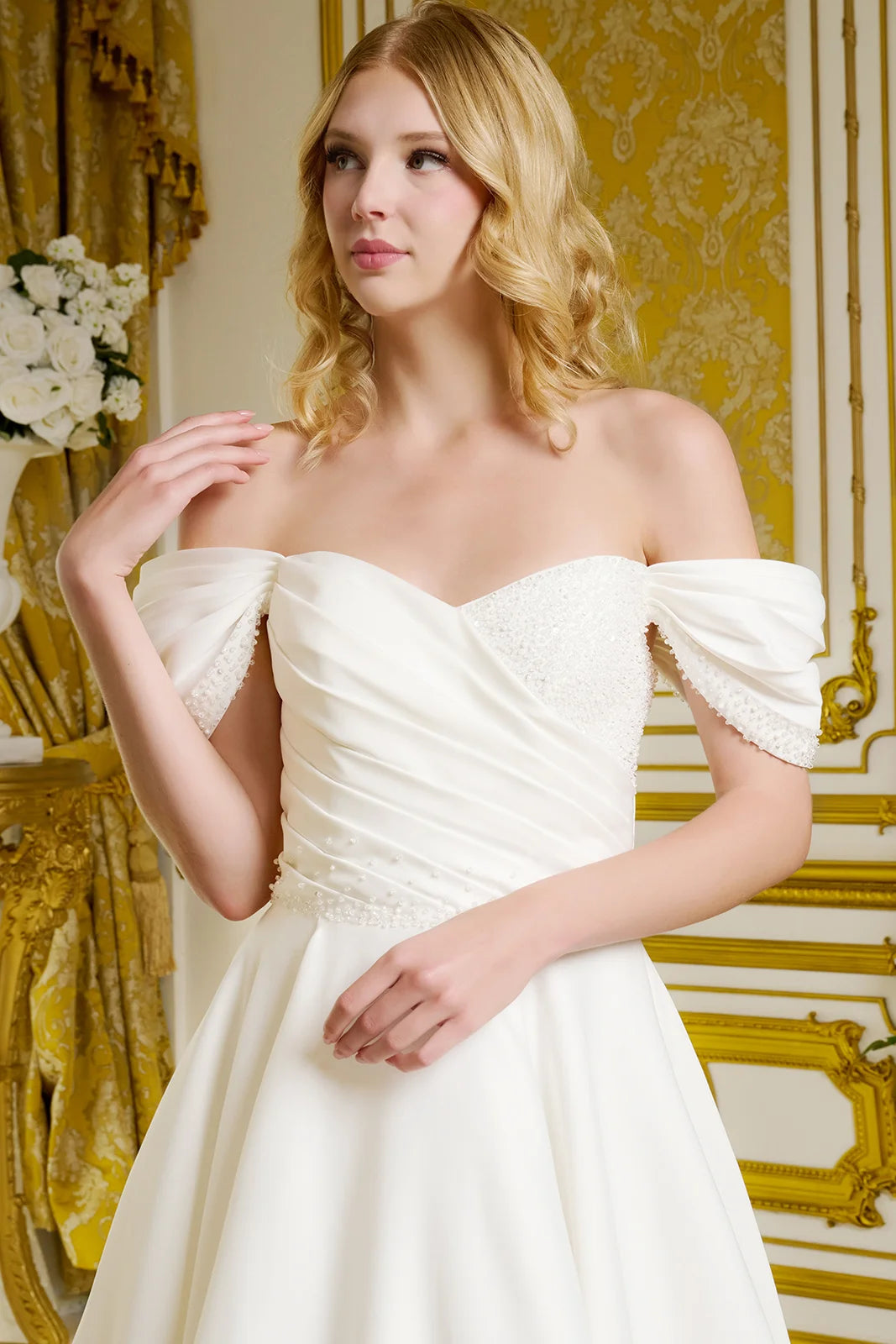 Vestido de Novia GLS by Gloria GL3655 - OFF WHITE