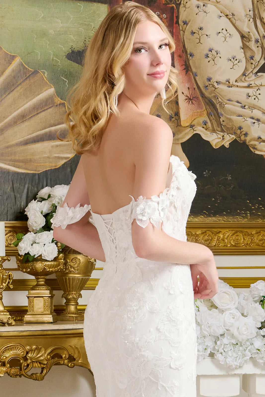 Vestido de Novia GLS by Gloria GL3656 - OFF WHITE
