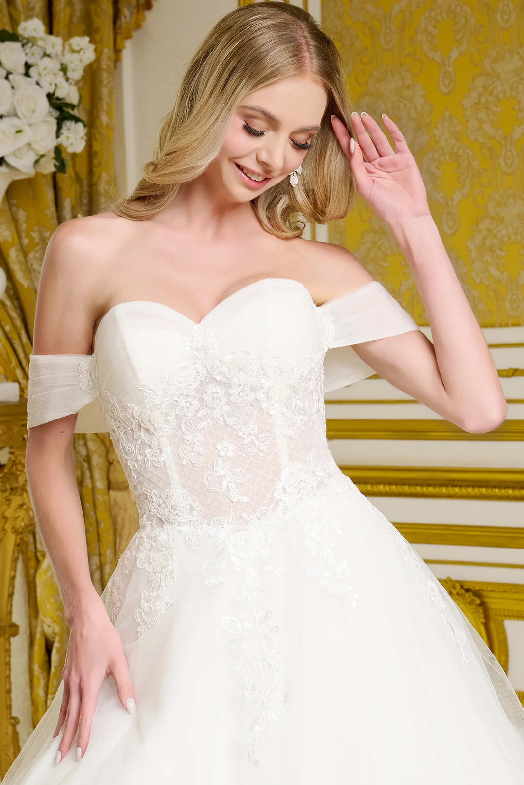 Vestido de Novia GLS by Gloria GL3657 - OFF WHITE