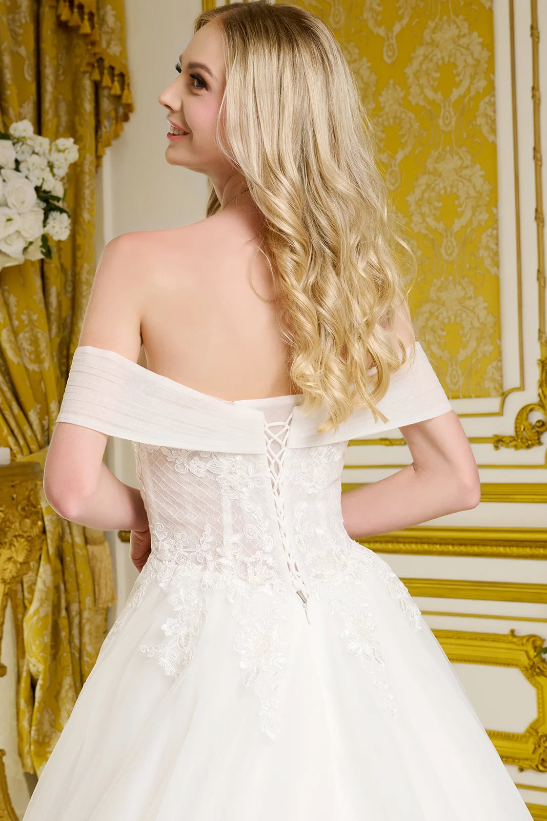Vestido de Novia GLS by Gloria GL3657 - OFF WHITE