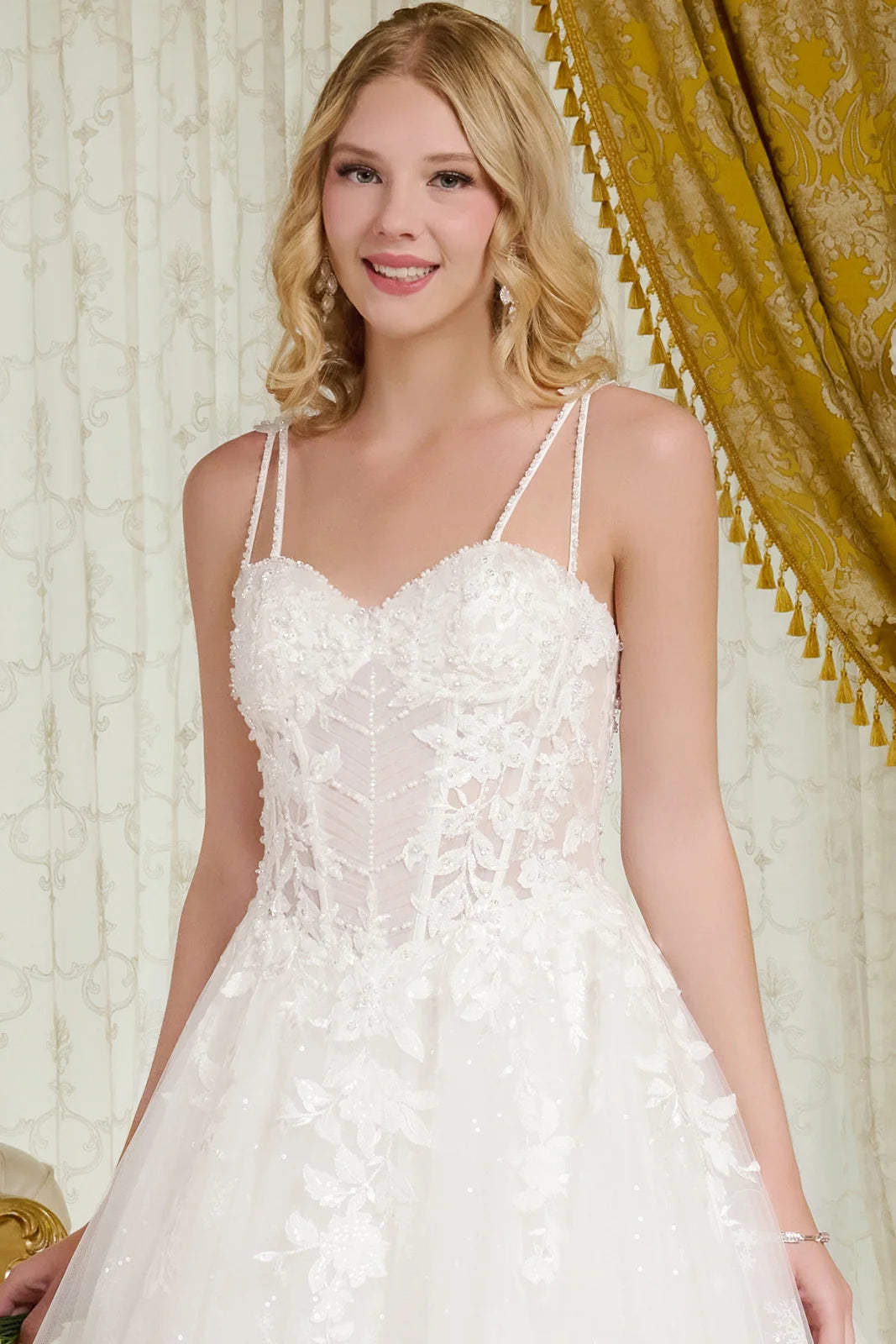 Vestido de Novia GLS by Gloria GL3660 - OFF WHITE