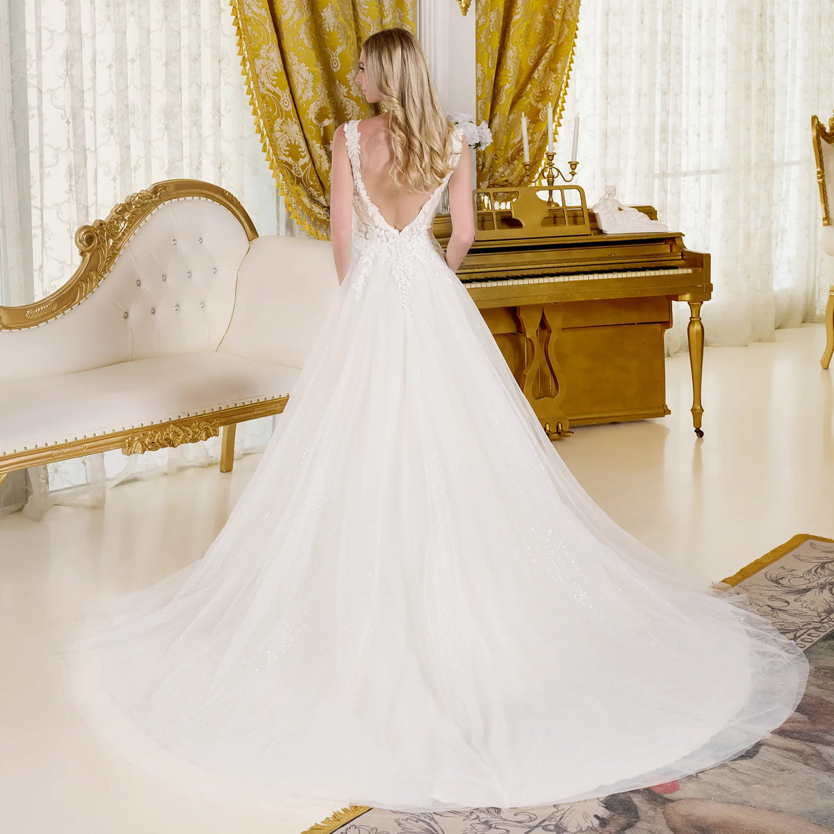 Vestido de Novia GLS by Gloria GL3661 - OFF WHITE