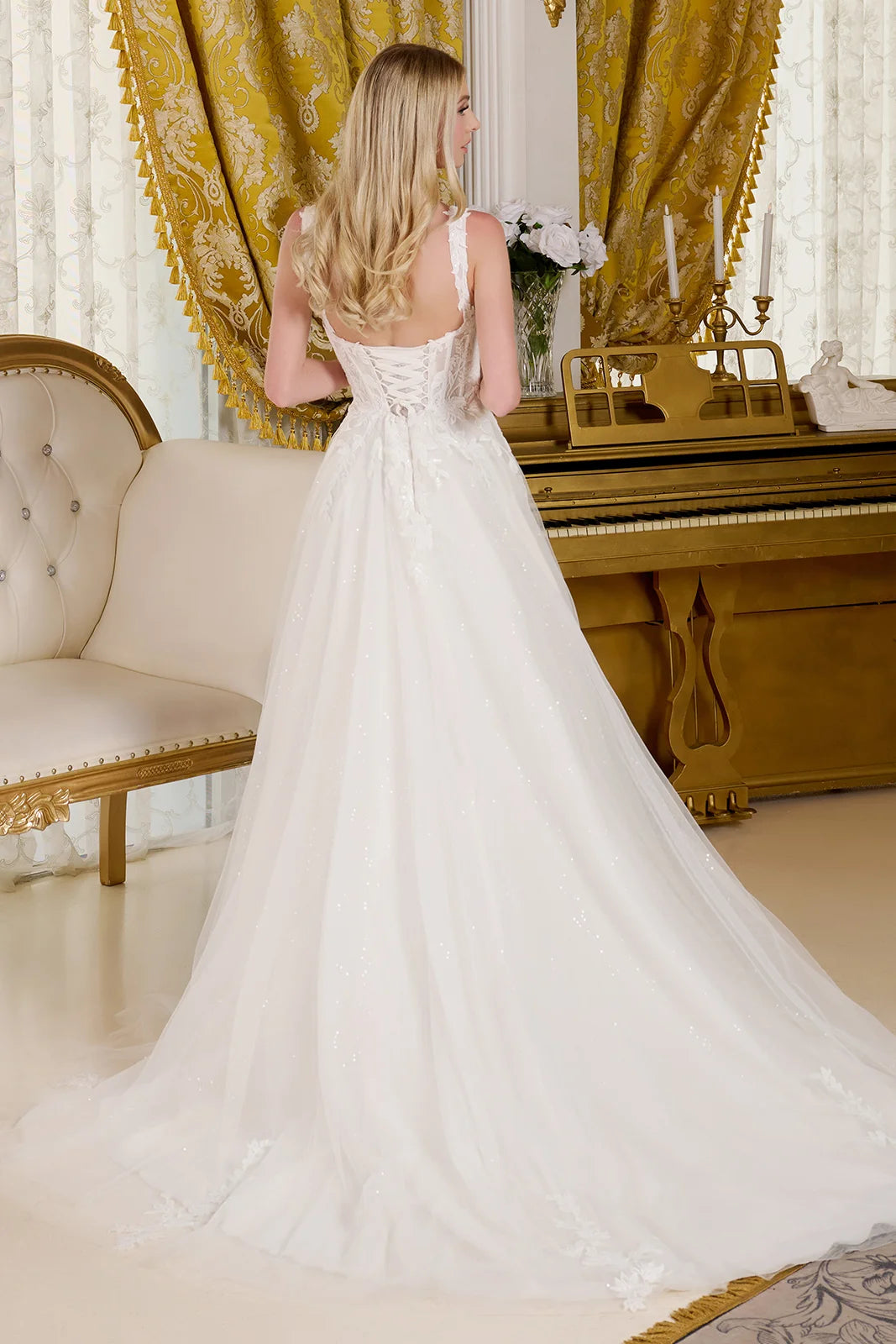 Vestido de Novia GLS by Gloria GL3662 - OFF WHITE