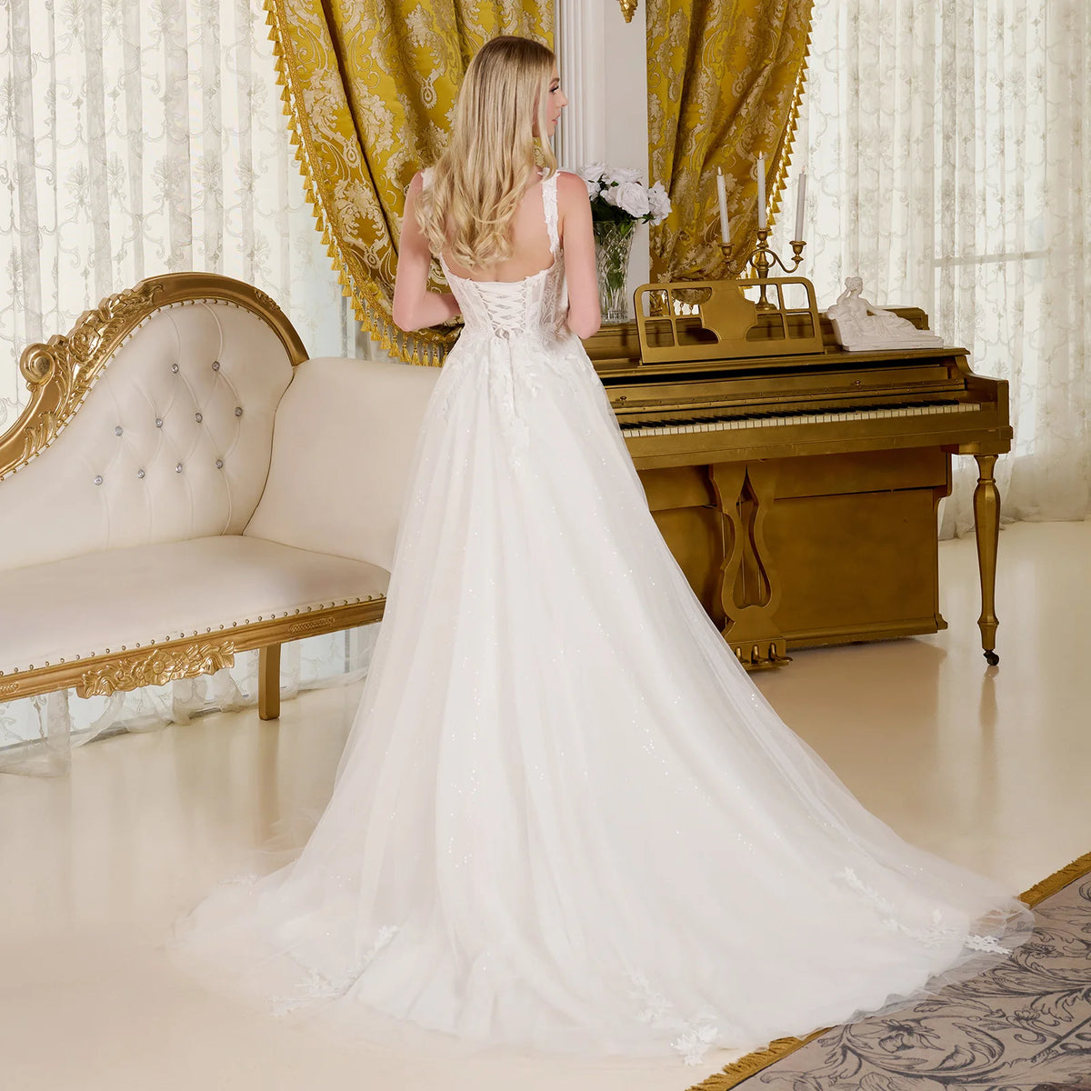 Vestido de Novia GLS by Gloria GL3662 - OFF WHITE