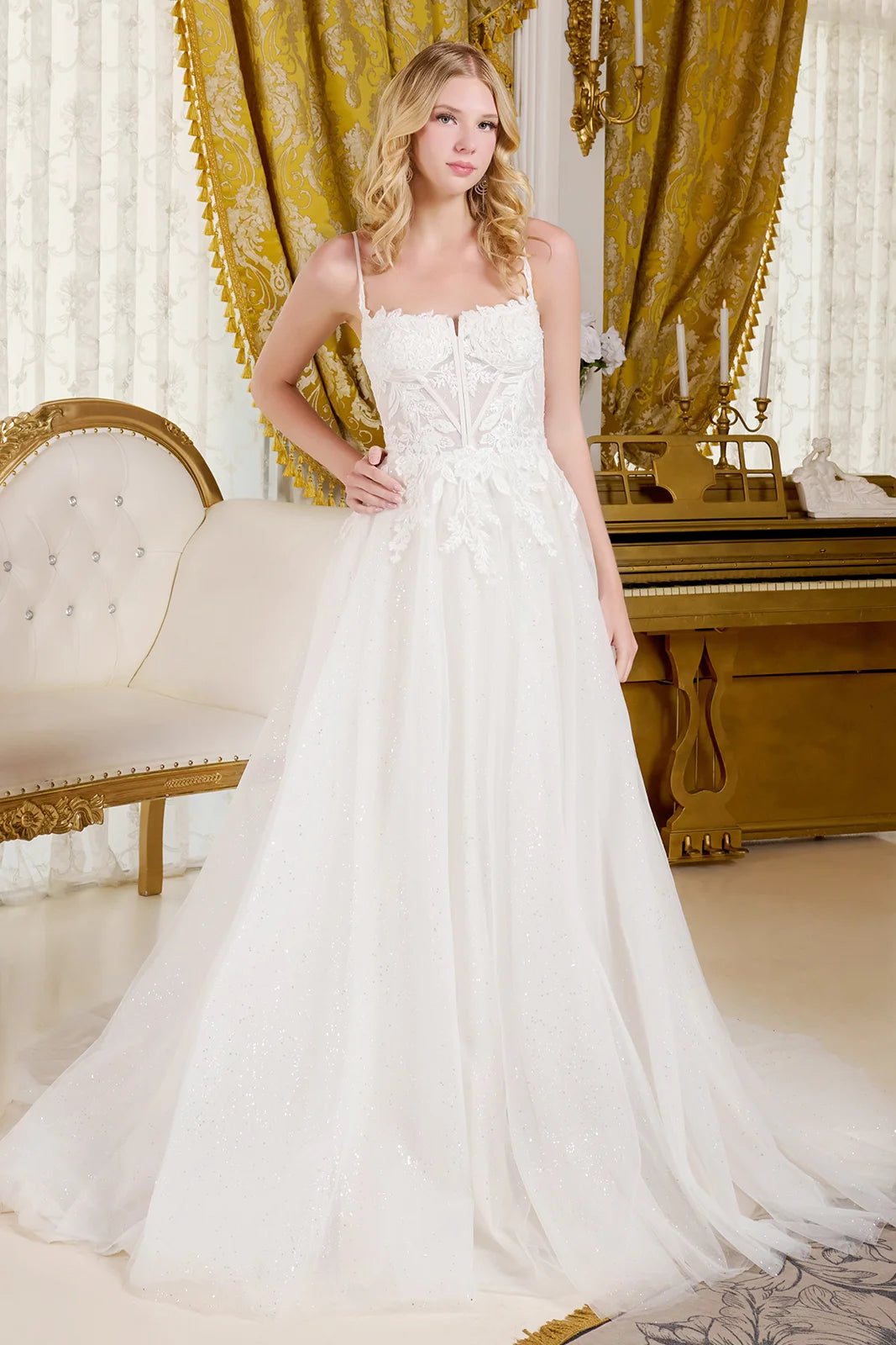 Vestido de Novia GLS by Gloria GL3663 - OFF WHITE