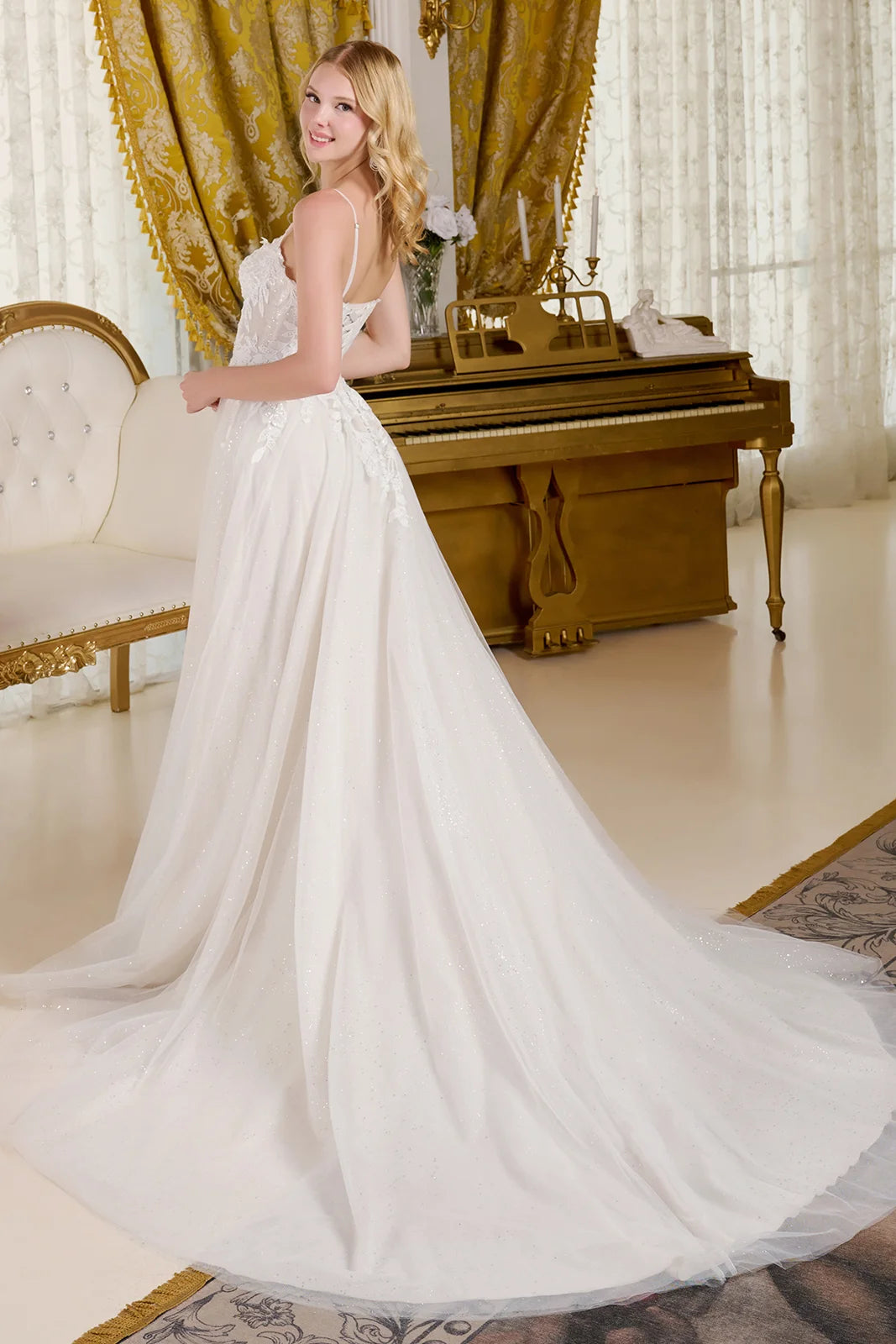 Vestido de Novia GLS by Gloria GL3663 - OFF WHITE