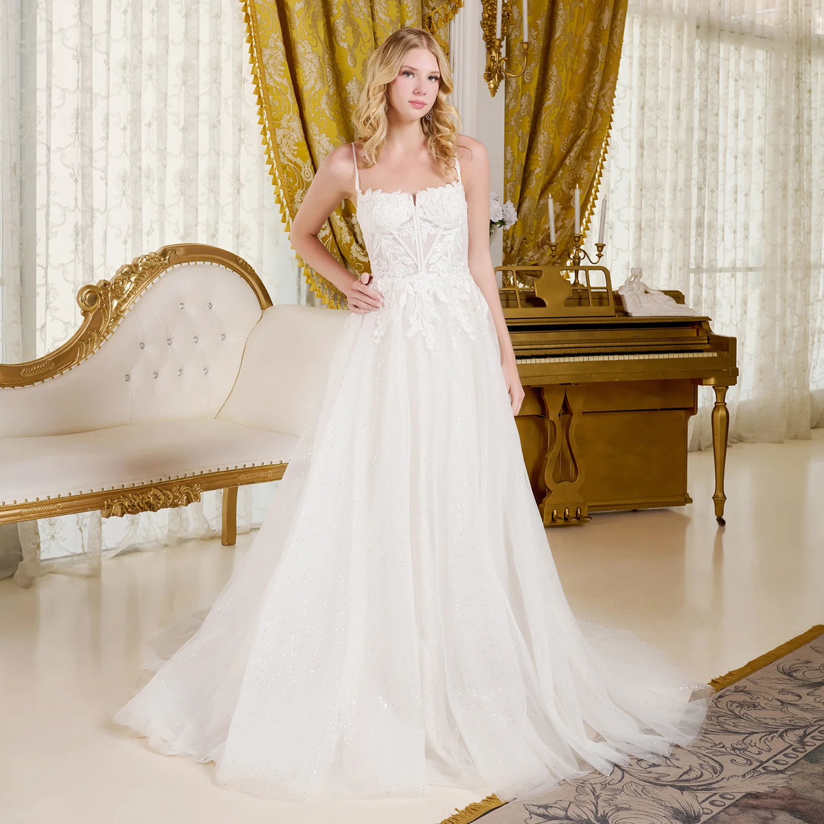Vestido de Novia GLS by Gloria GL3663 - OFF WHITE