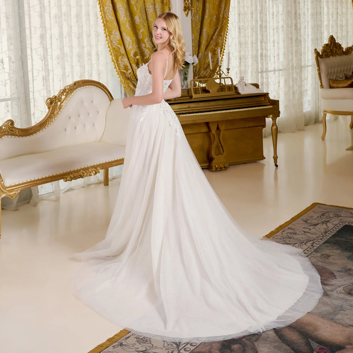 Vestido de Novia GLS by Gloria GL3663 - OFF WHITE