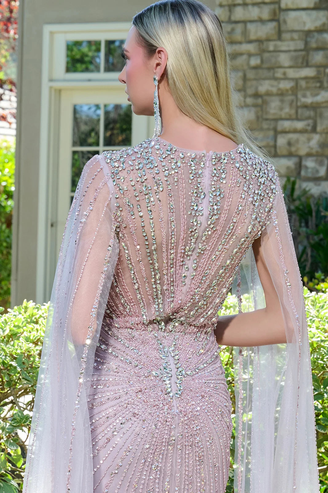 Vestido de Prom Elizabeth K GL3664 - DUSTY ROSE