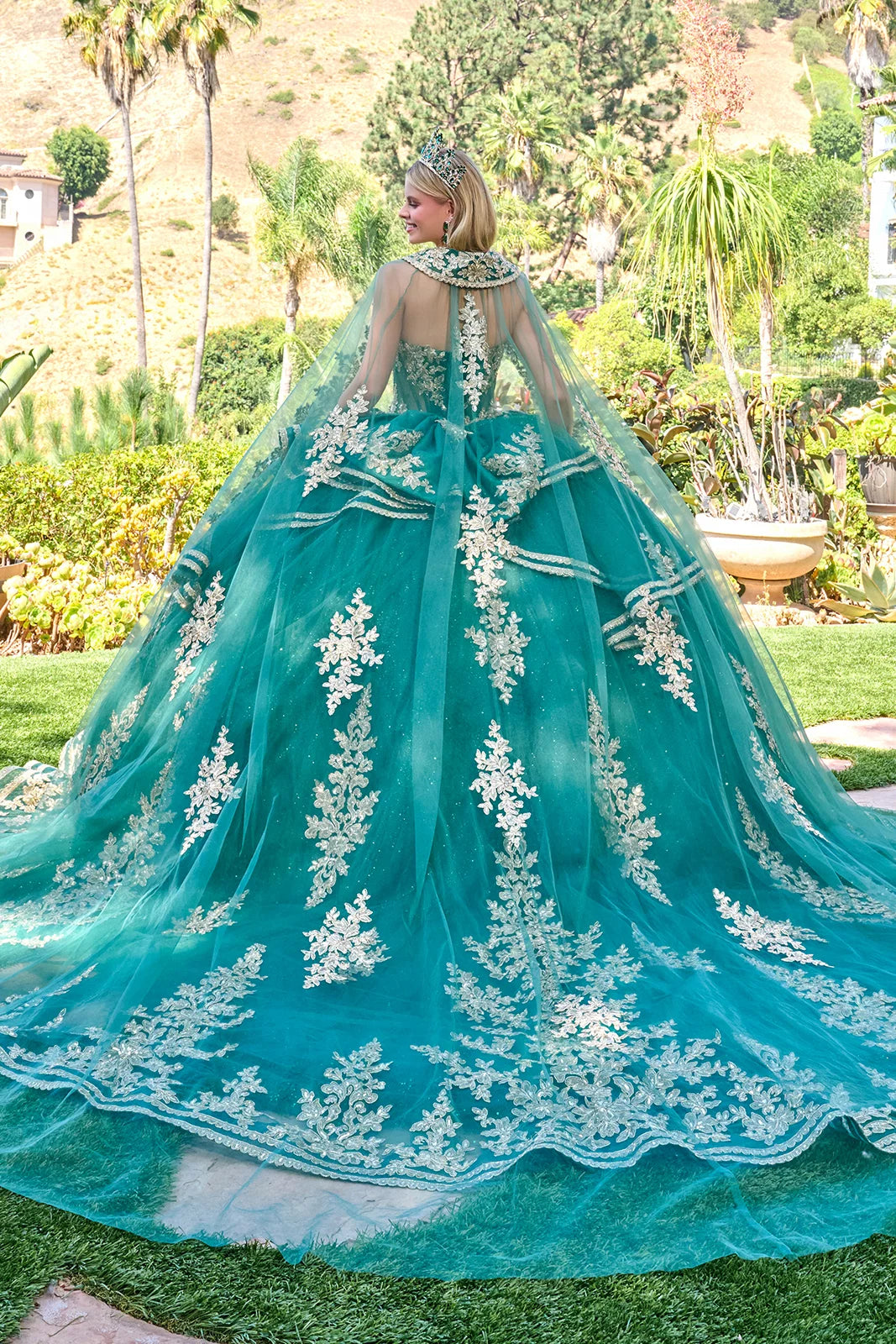 Vestido de XV Años Elizabeth K GL3671 - GREEN