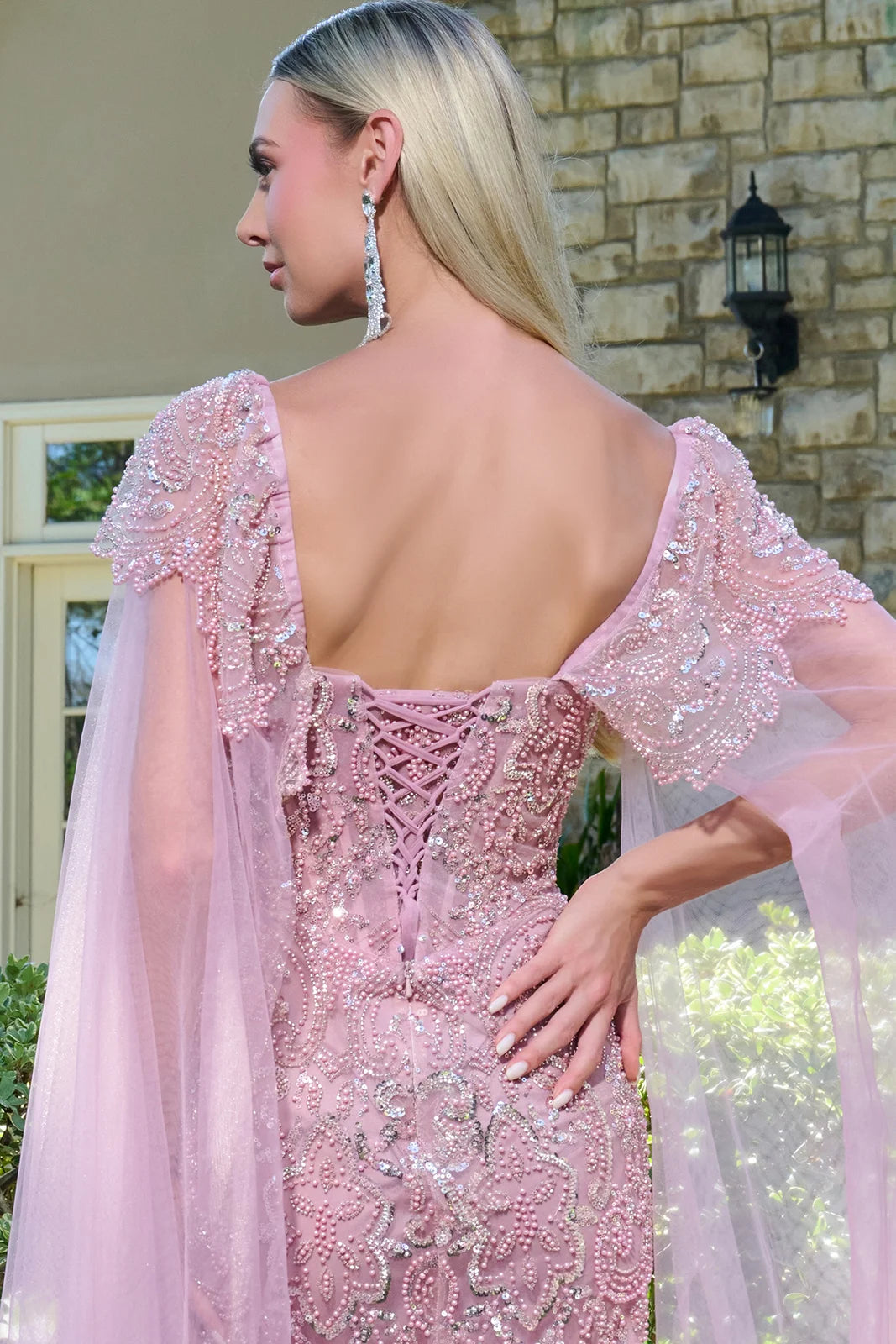 Vestido para Mamá de la Novia GLS by Gloria GL3704 - DUSTY ROSE