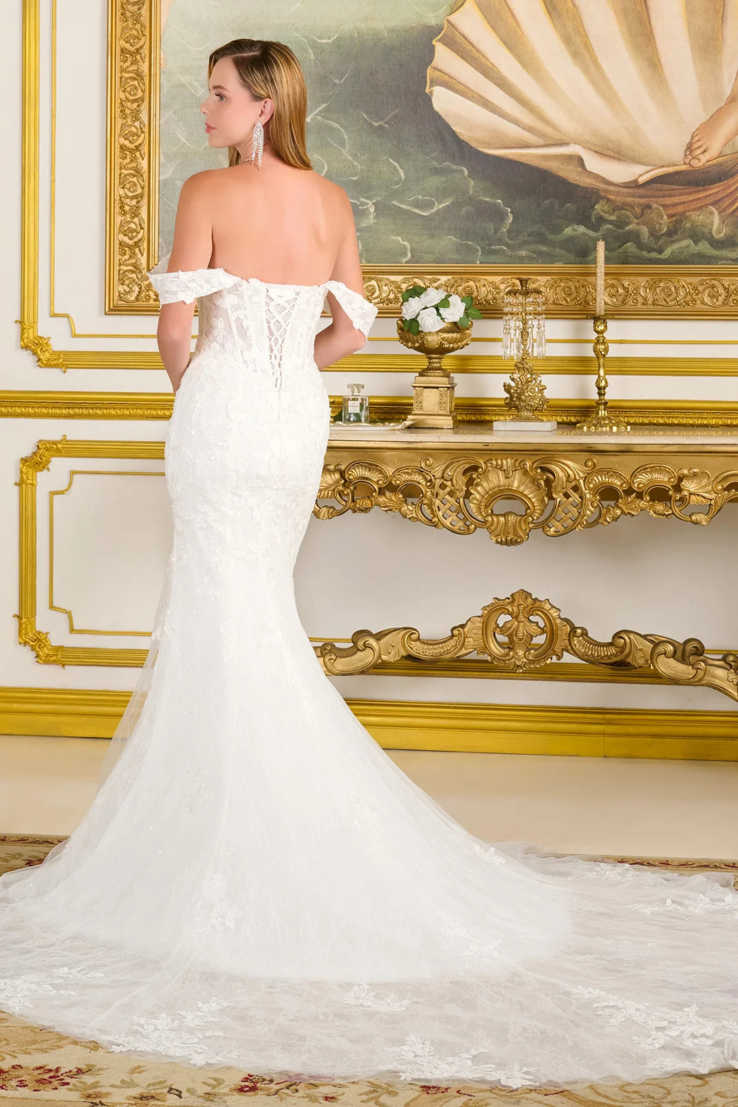 Vestido de Novia GLS by Gloria GL3713 - OFF WHITE