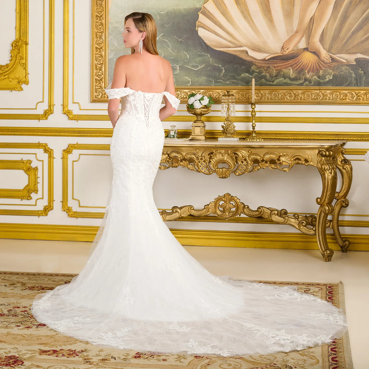 Vestido de Novia GLS by Gloria GL3713 - OFF WHITE