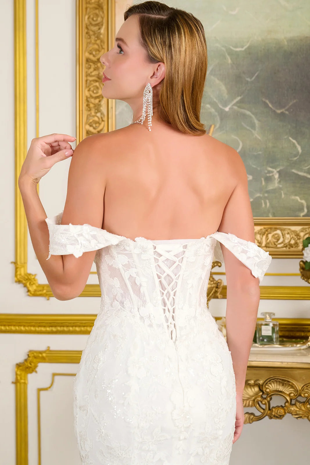 Vestido de Novia GLS by Gloria GL3713 - OFF WHITE