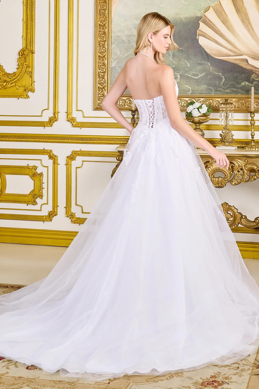 Vestido de Novia GLS by Gloria GL3714 - OFF WHITE
