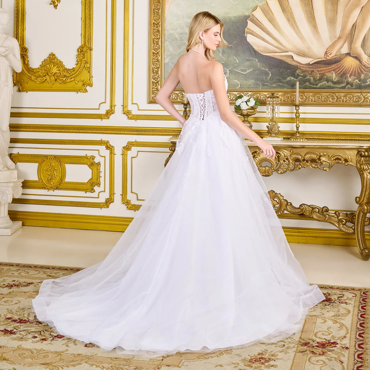 Vestido de Novia GLS by Gloria GL3714 - OFF WHITE