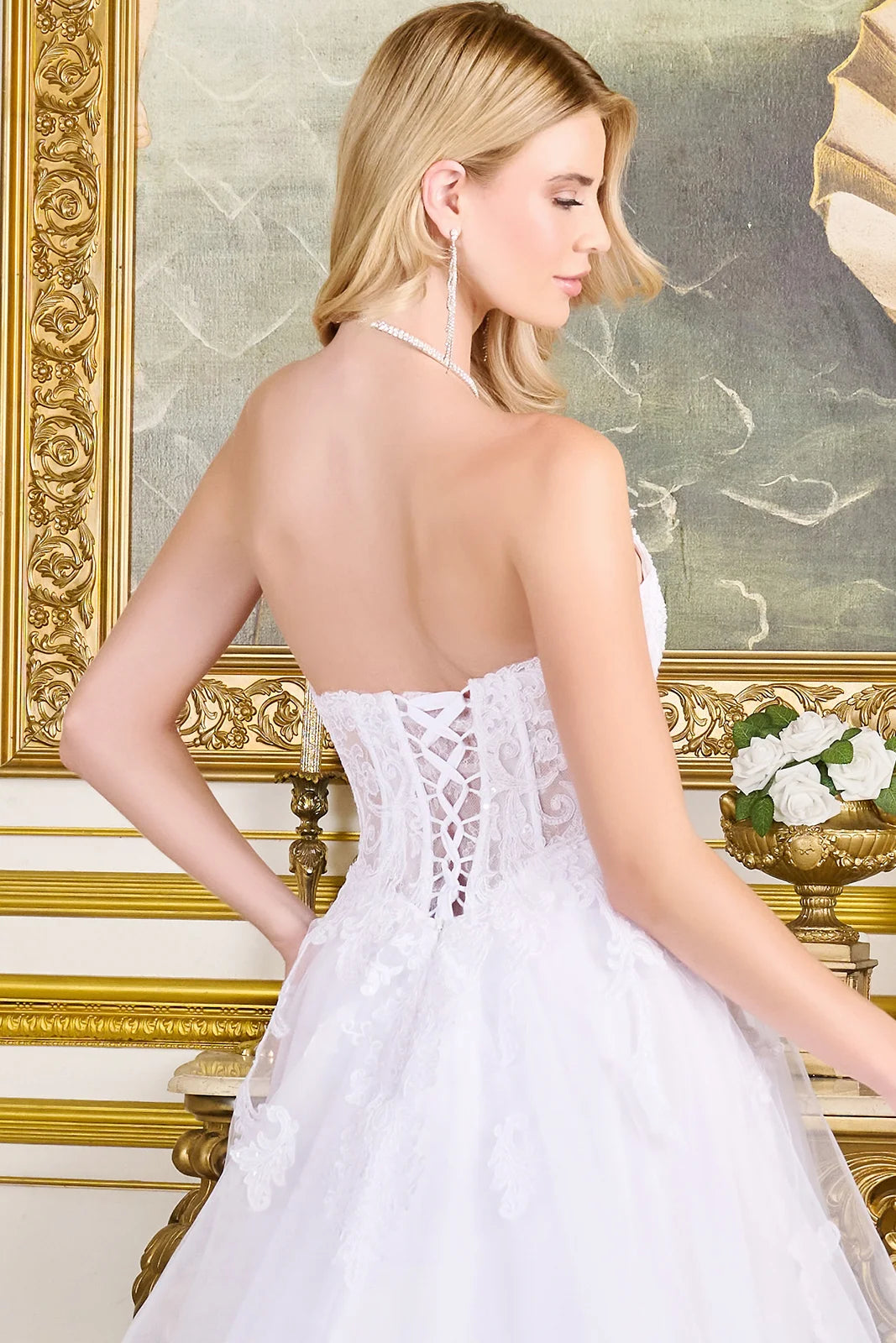 Vestido de Novia GLS by Gloria GL3714 - OFF WHITE