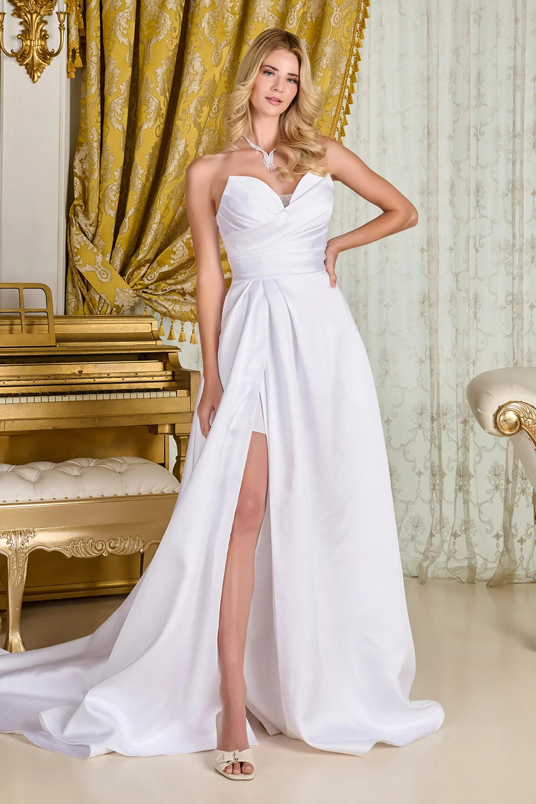 Vestido de Novia GLS by Gloria GL3715 - OFF WHITE