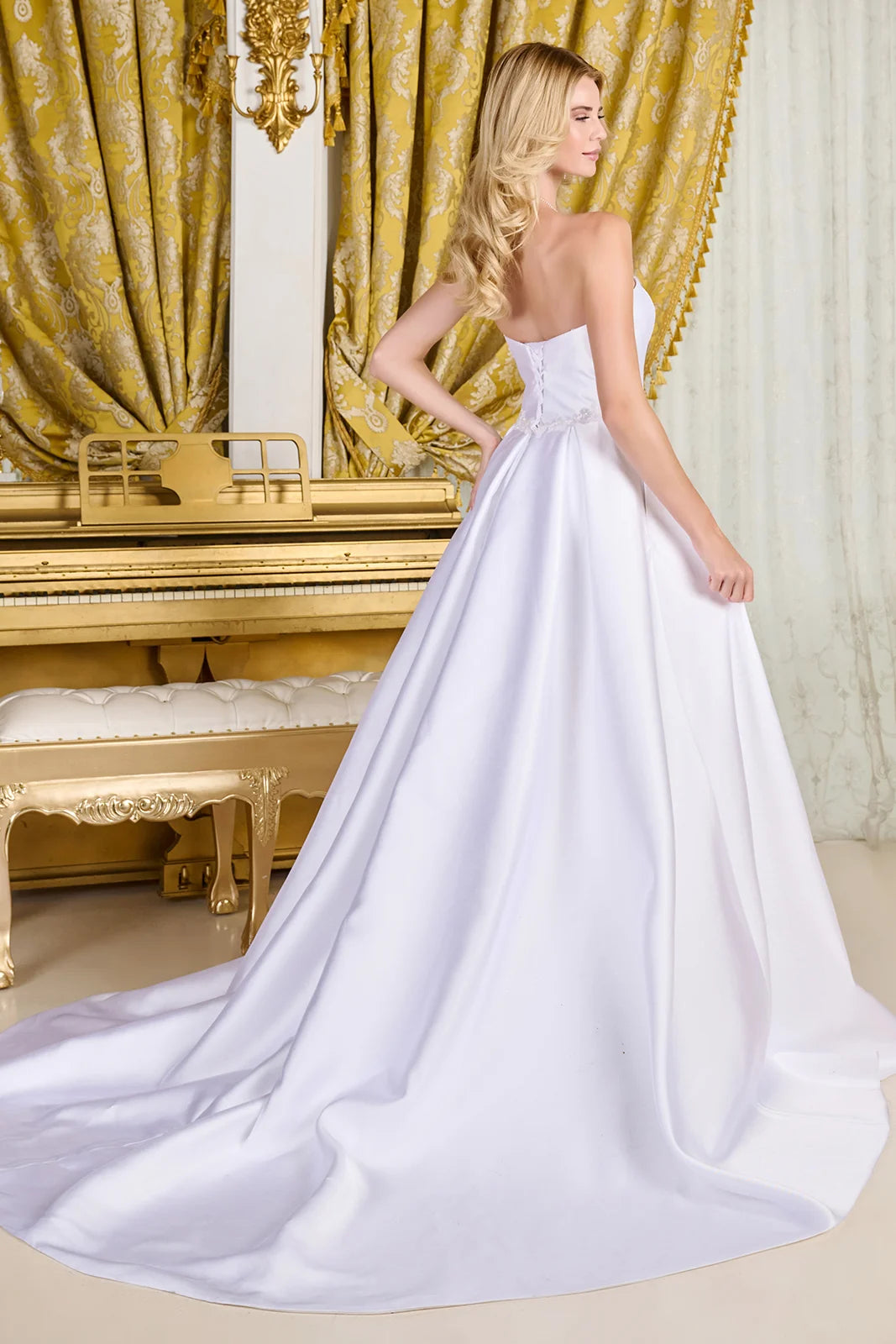 Vestido de Novia GLS by Gloria GL3718 - OFF WHITE