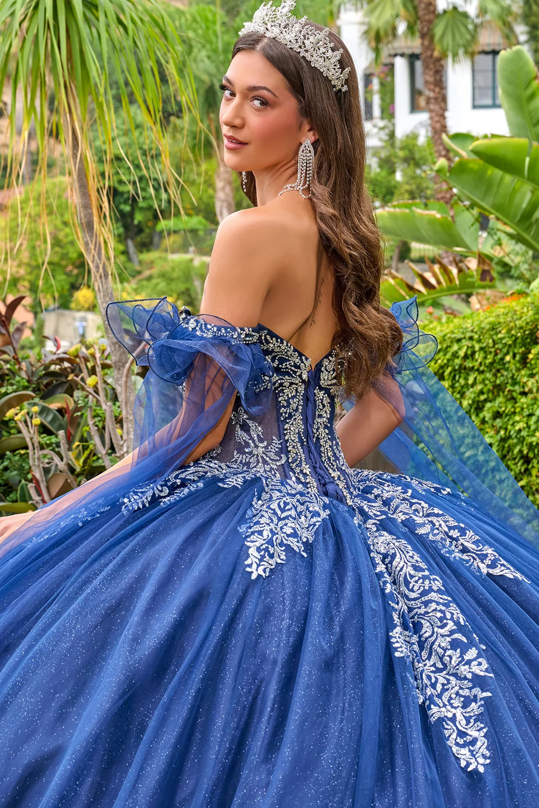 Vestido de XV Años Elizabeth K GL3752 - NAVY